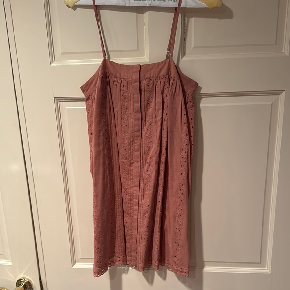 Pink Eyelet Sundress